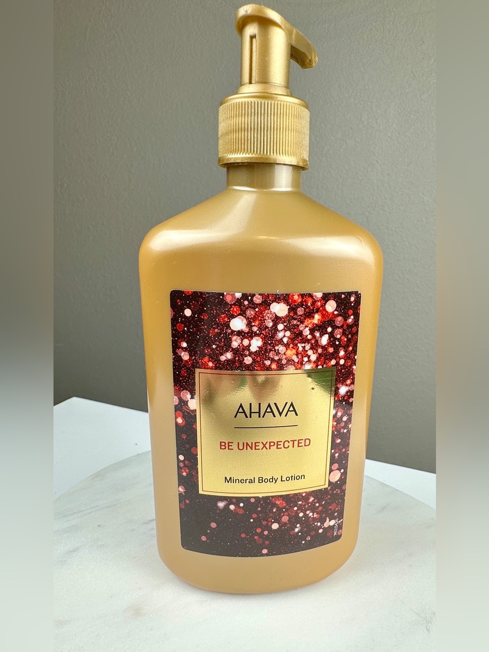 AHAVA Be Unexpected Mineral Body Lotion 17 oz 500mL Limited Edition NEW